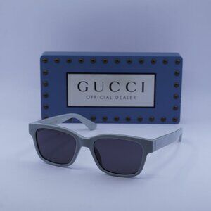 Gucci GG1716S 005 Square Sunglasses - Shiny Grey